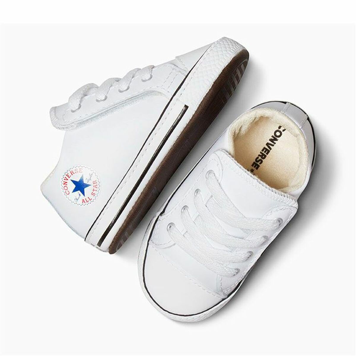 Sportskor Casual Barn Converse Chuck Taylor All Star Cribster Vit - 2