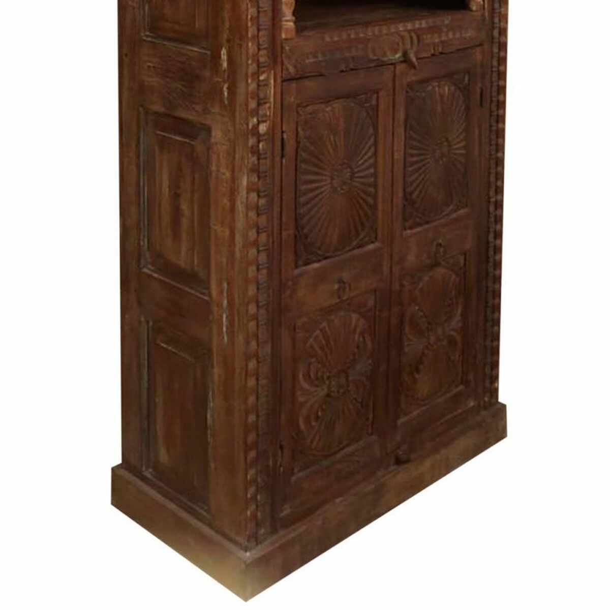 Bokhylla Alexandra House Living Brun Trä 53 x 217 x 99 cm - 5