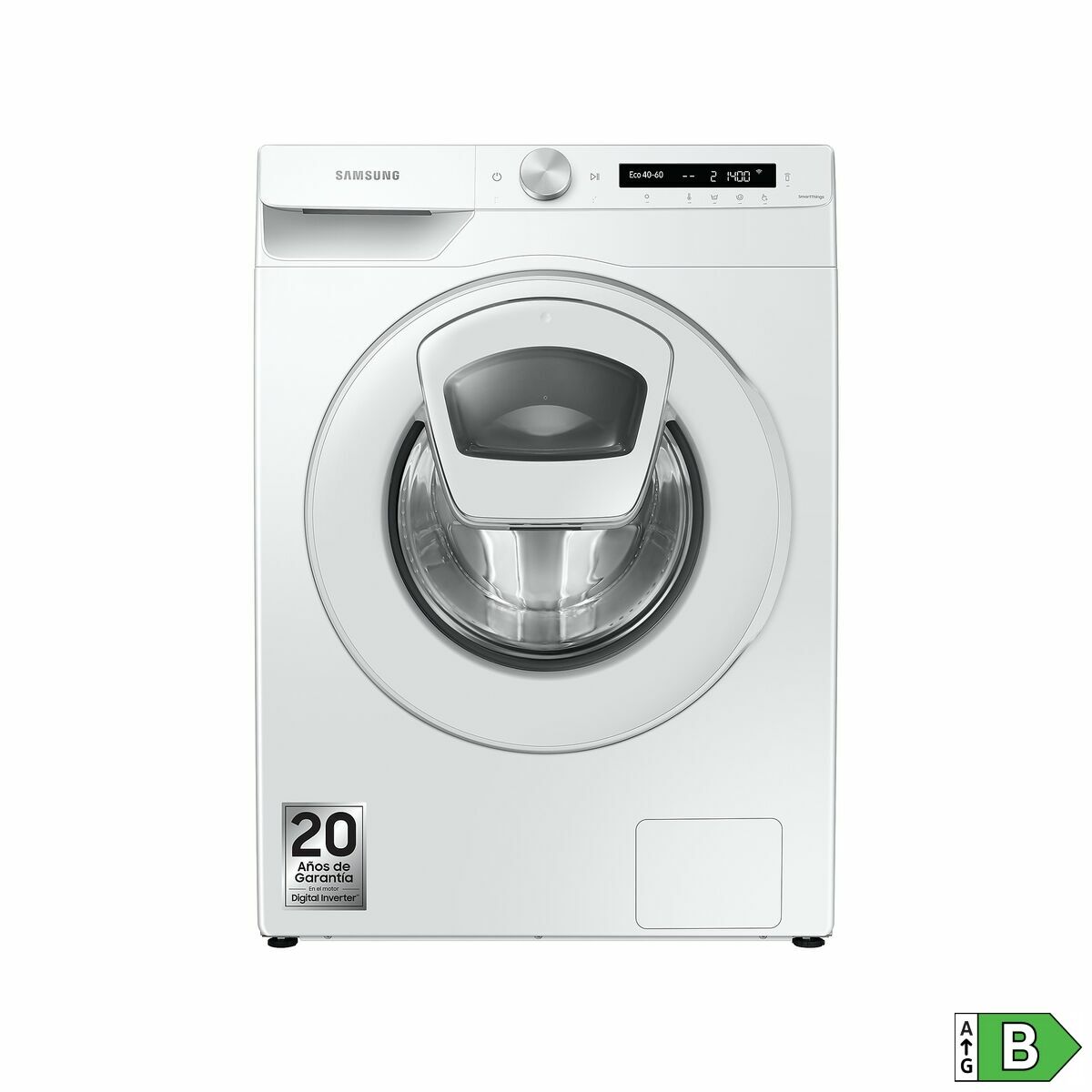 Tvättmaskin Samsung WW80T554DTW 60 cm 1400 rpm 8 kg - 2