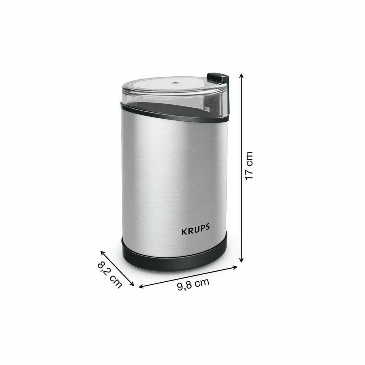 Kryddkvarn Krups GX204D10 Silvrig 200 W 85 g - 2