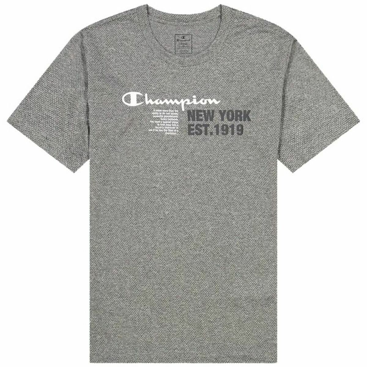 Sporttröja med ärmar Champion  Crewneck Mörkgrå - 5