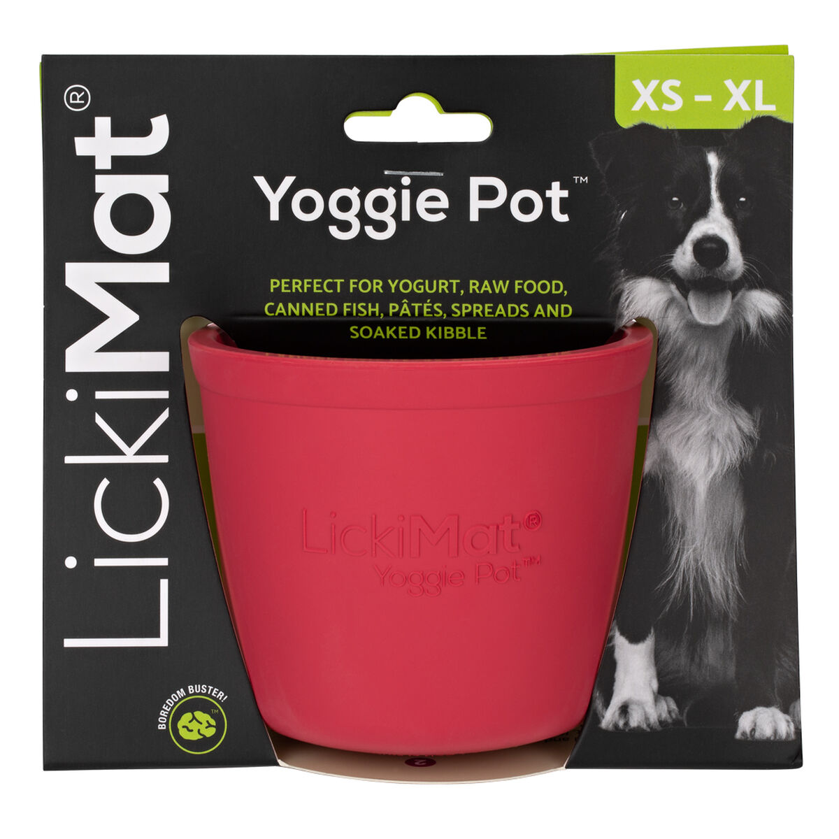 Hundmatare Lickimat Rosa Gummi - 4