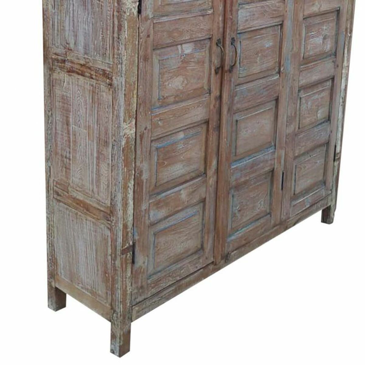 Bokhylla Alexandra House Living Brun Återvunnet Trä 40 x 186 x 137 cm - 7