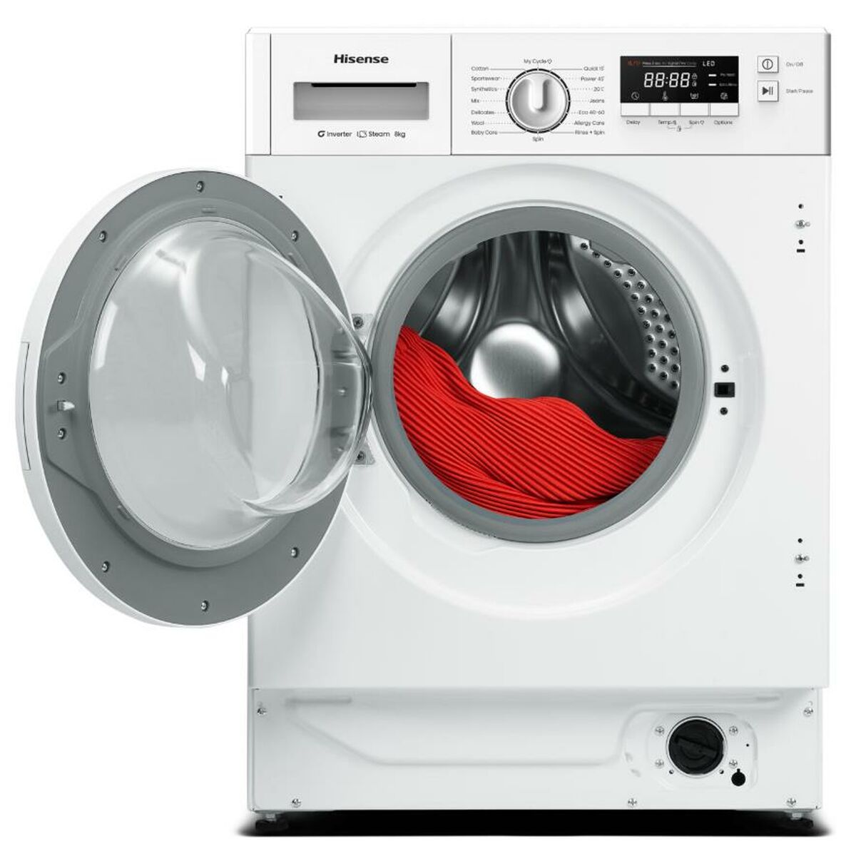 Tvättmaskin Hisense WF3M841BWIES 59,5 cm 1400 rpm 8 kg