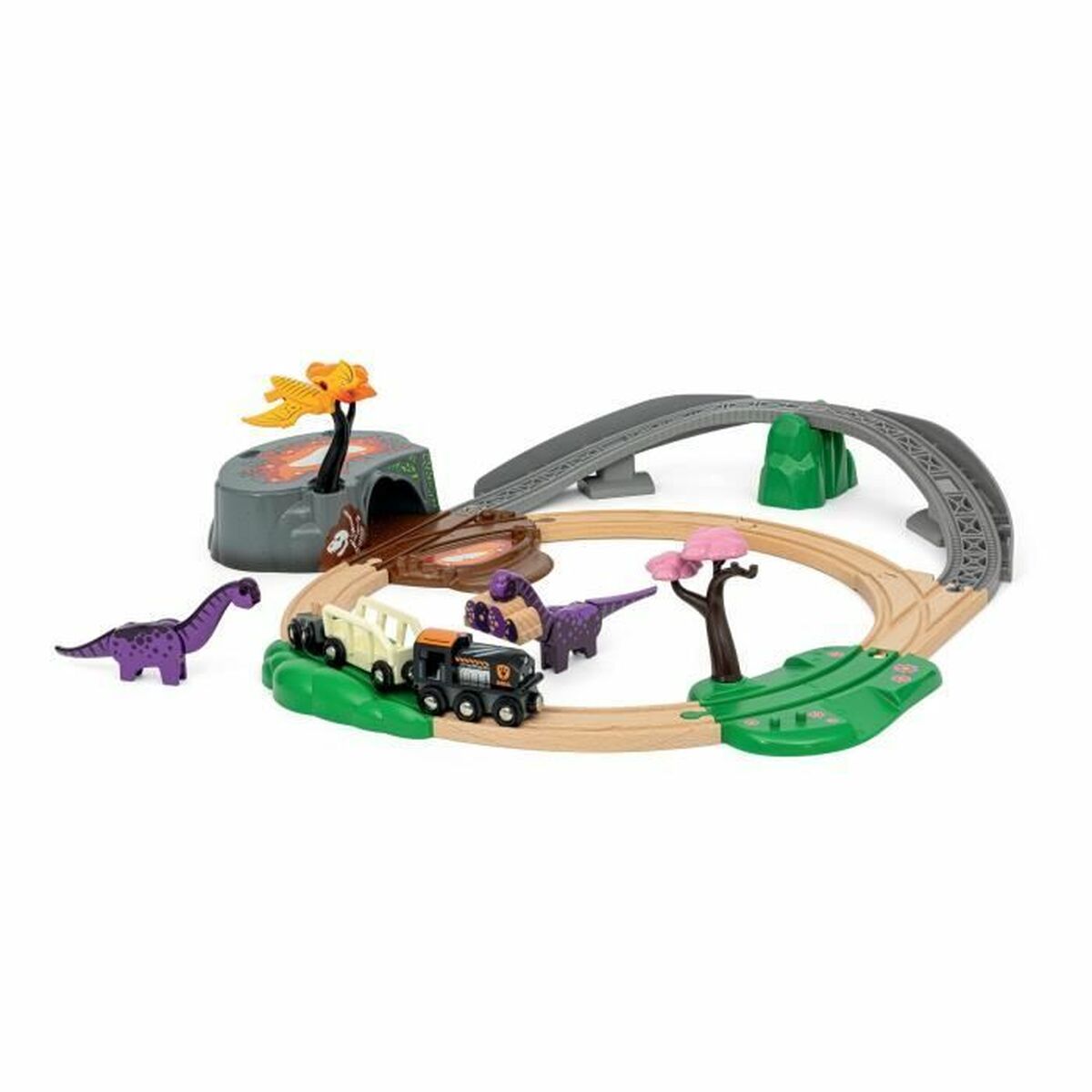 Träna med Circuit Brio Aventure Dinosaure - 3