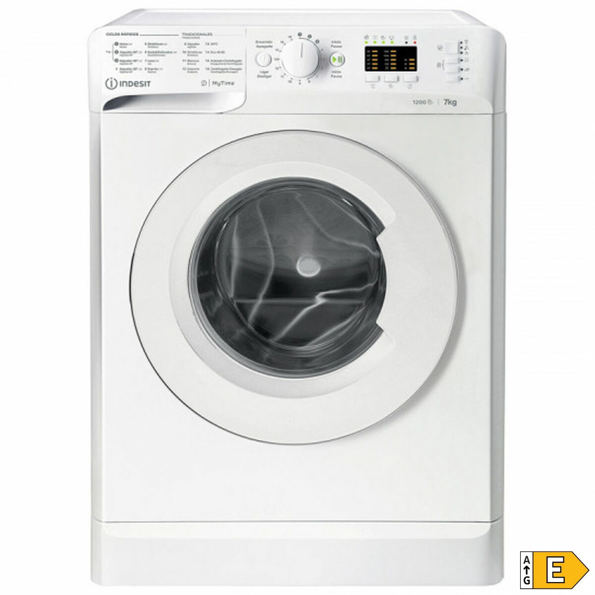 Tvättmaskin Indesit MTWA71252WSPT 59,5 cm 1200 rpm 7 kg - 2