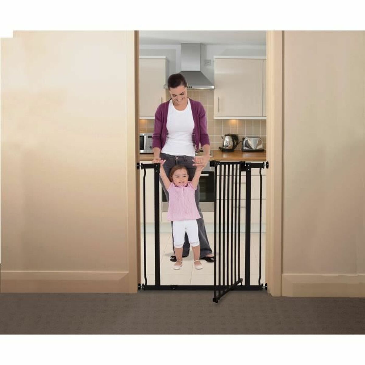 Säkerhetsbarriär Dreambaby 75 x 93 cm - 5