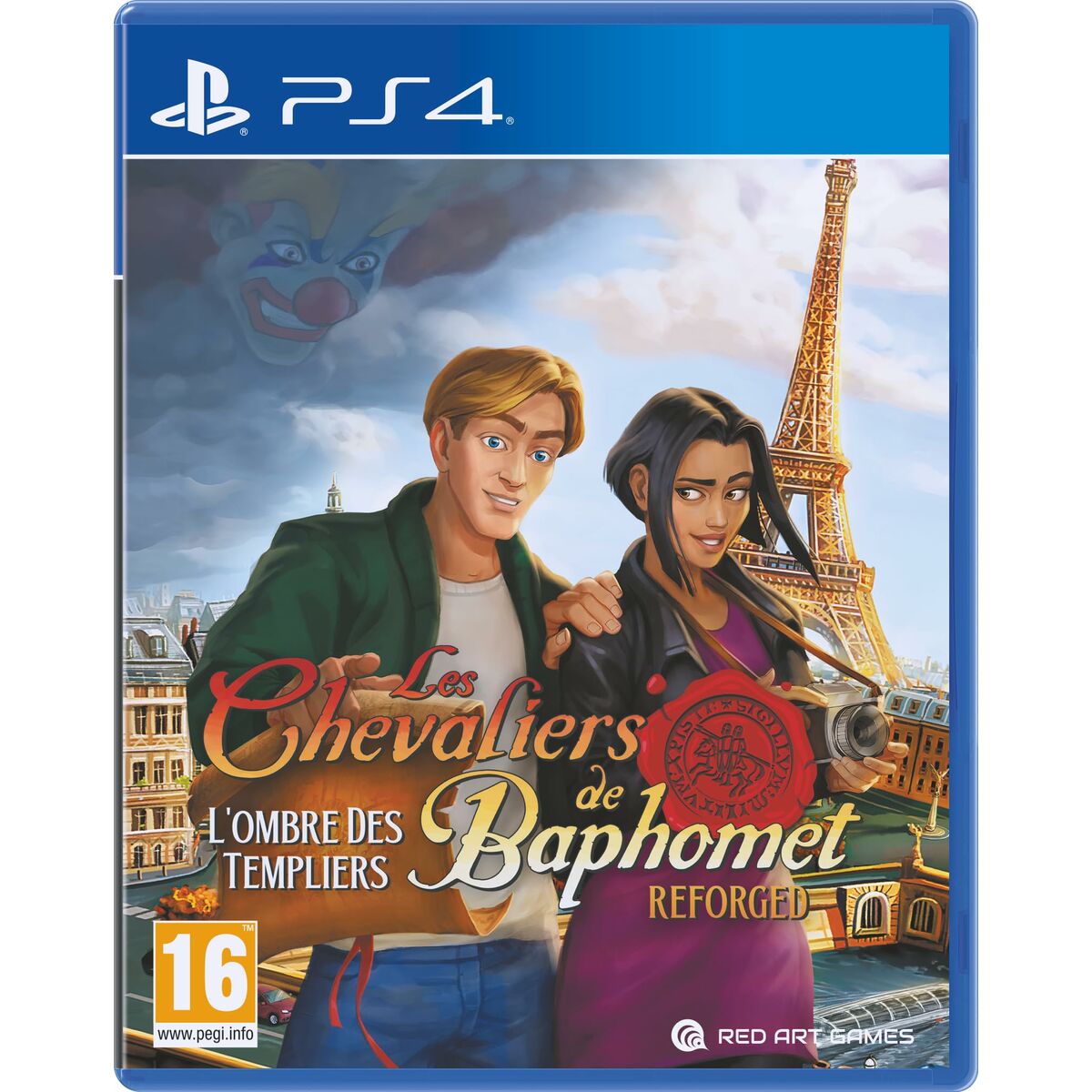 PlayStation 4 Videospel Just For Games LES CHEVALIERS DE BAPHOMET - 2