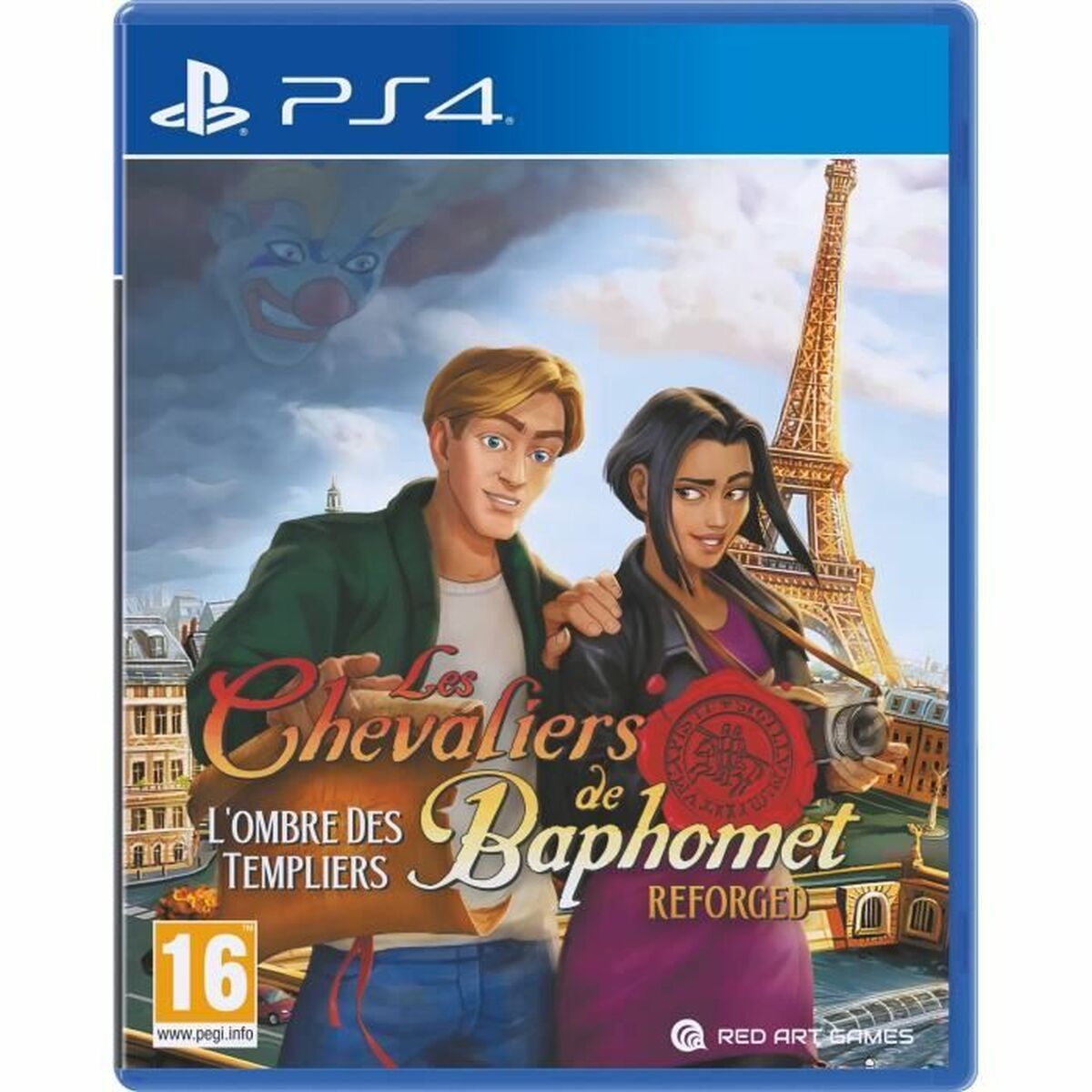 PlayStation 4 Videospel Just For Games LES CHEVALIERS DE BAPHOMET