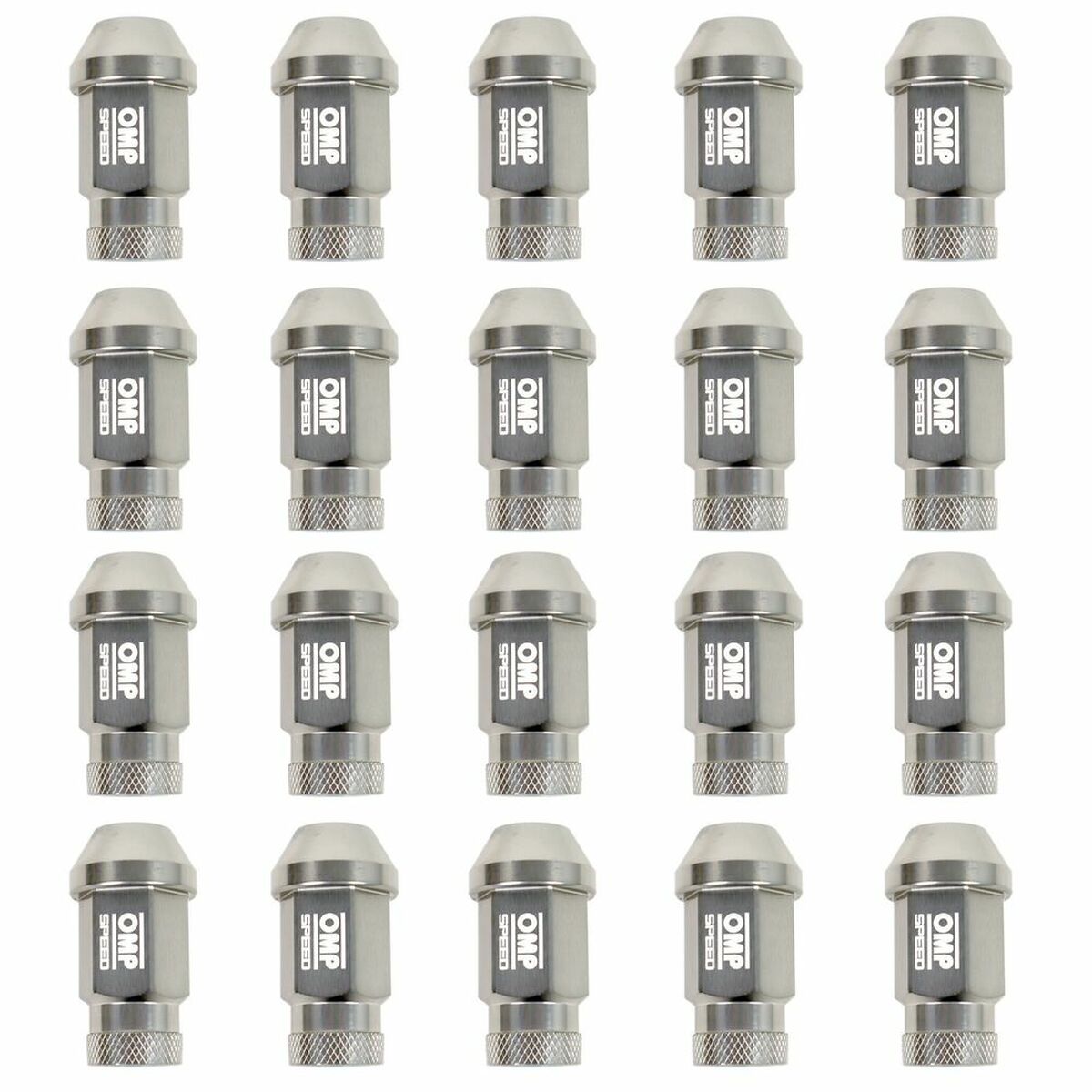 Set Skruv OMP 7075 M12 x 1,25 40 mm 20 uds Antracitgrå - 6