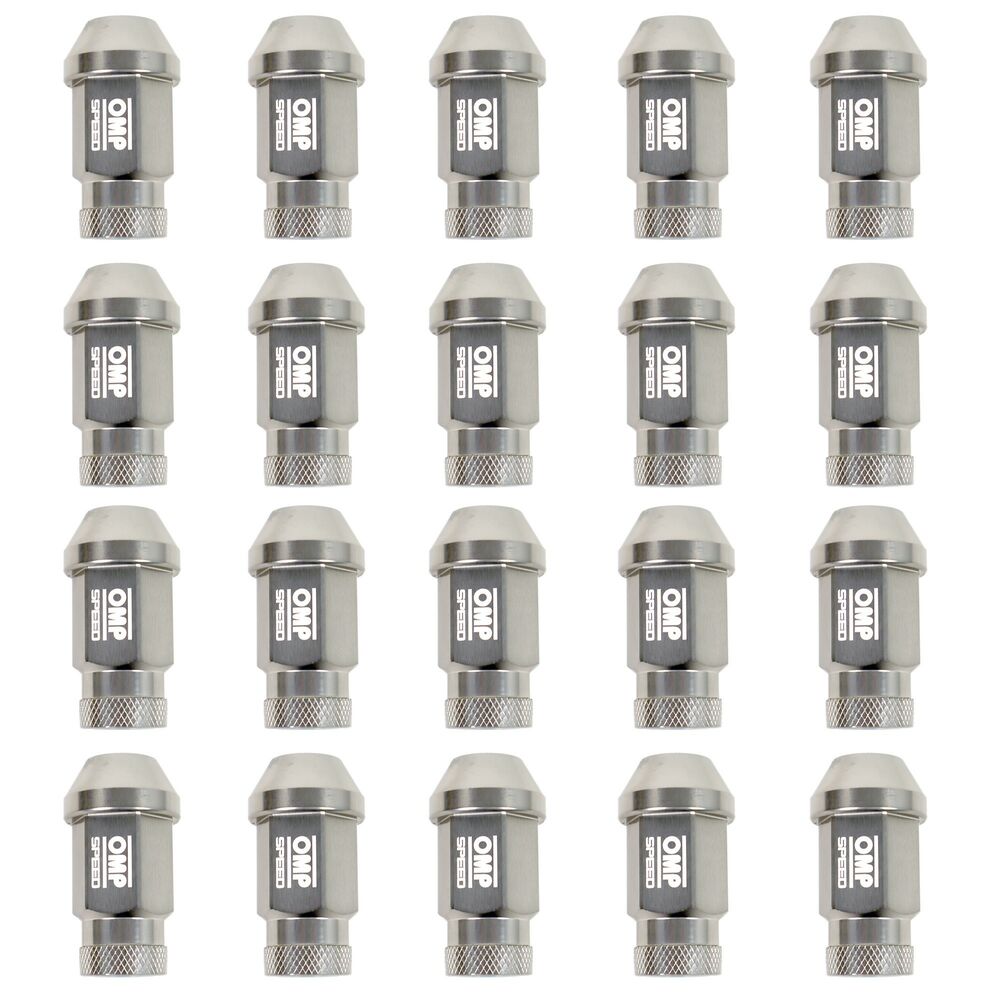 Set Skruv OMP 7075 M12 x 1,25 40 mm 20 uds Antracitgrå - 2