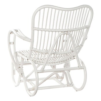 Gungstol DKD Home Decor Vit 75 x 85 x 85 cm