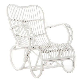Gungstol DKD Home Decor Vit 75 x 85 x 85 cm