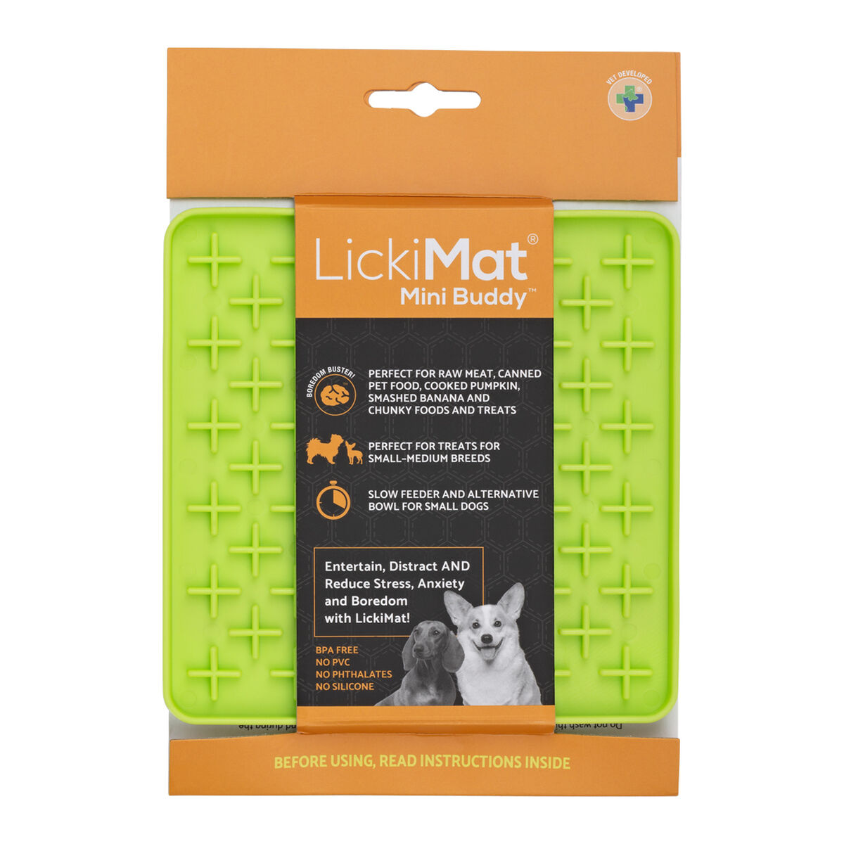 Hundmatare Lickimat Grön TPR - 2