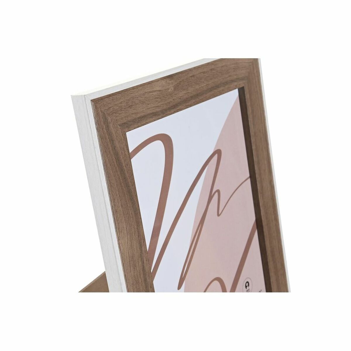 Fotoram DKD Home Decor Glas Vit Trä MDF (27,5 x 1,5 x 32,5 cm) - 2