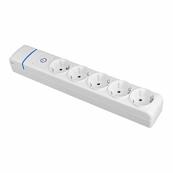 Förgreningslist 5 Tomas med Brytare Solera 8005pil 250 V 16 A