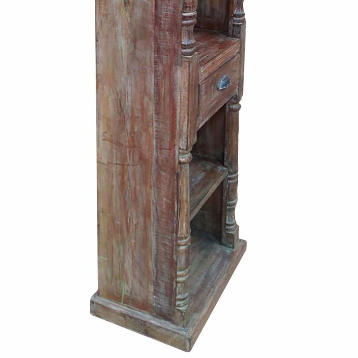 Bokhylla Alexandra House Living Brun Återvunnet Trä 34 x 180 x 56 cm - 4