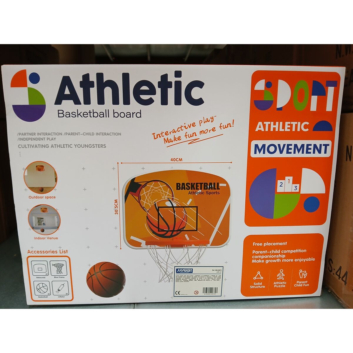 Basketkorg 40 x 35 cm - 3