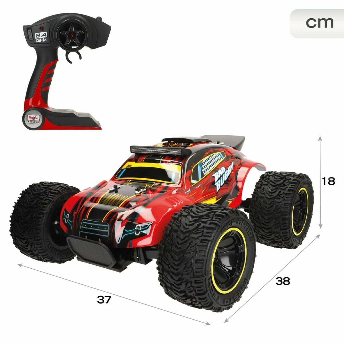 Radiostyrd bil Maisto Bad Buggy - 4