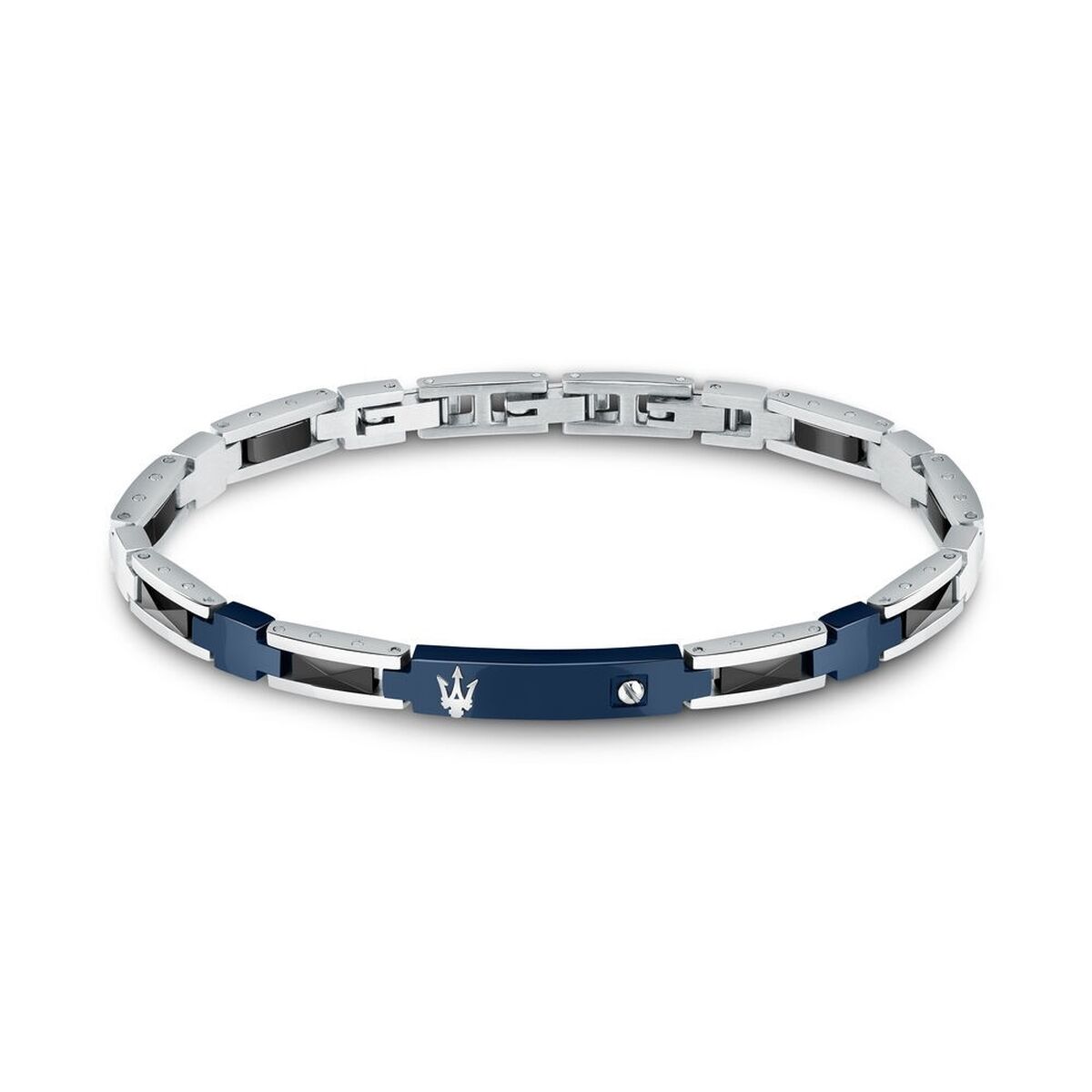 Herrarmband Maserati CERAMIC Rostfritt stål Silvrig