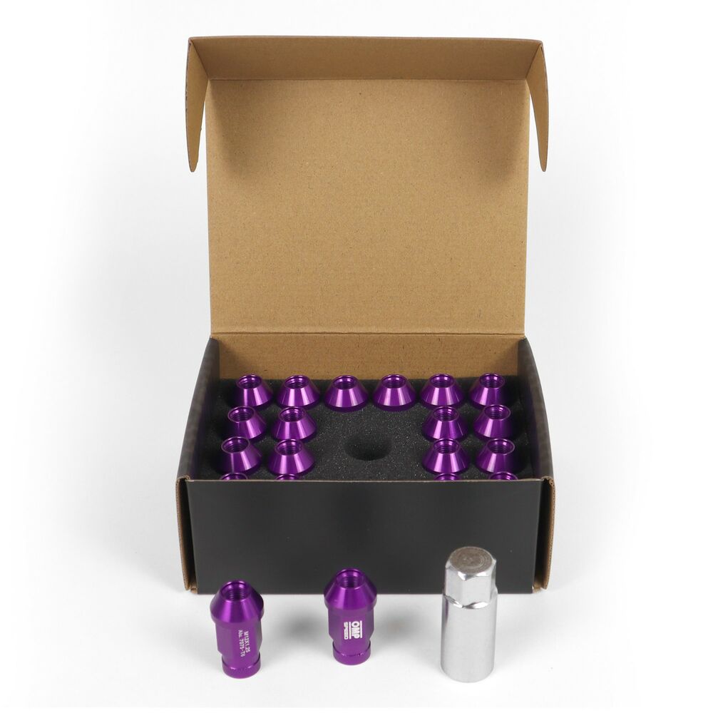 Set Skruv OMP 7075 M12 x 1,25 40 mm 20 uds Violett - 3