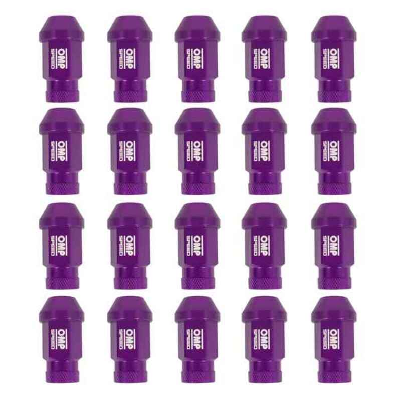 Set Skruv OMP 7075 M12 x 1,25 40 mm 20 uds Violett - 4