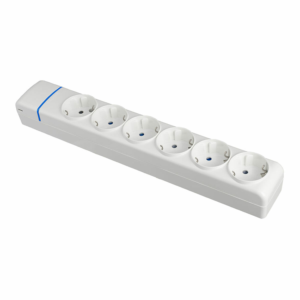 Ellist 6 Tomas-uttag utan brytare Solera 8006p 250 V 16 A