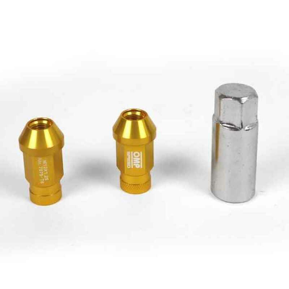 Set Skruv OMP 7075 Guld 40 mm 20 uds M12 x 1,25 - 5