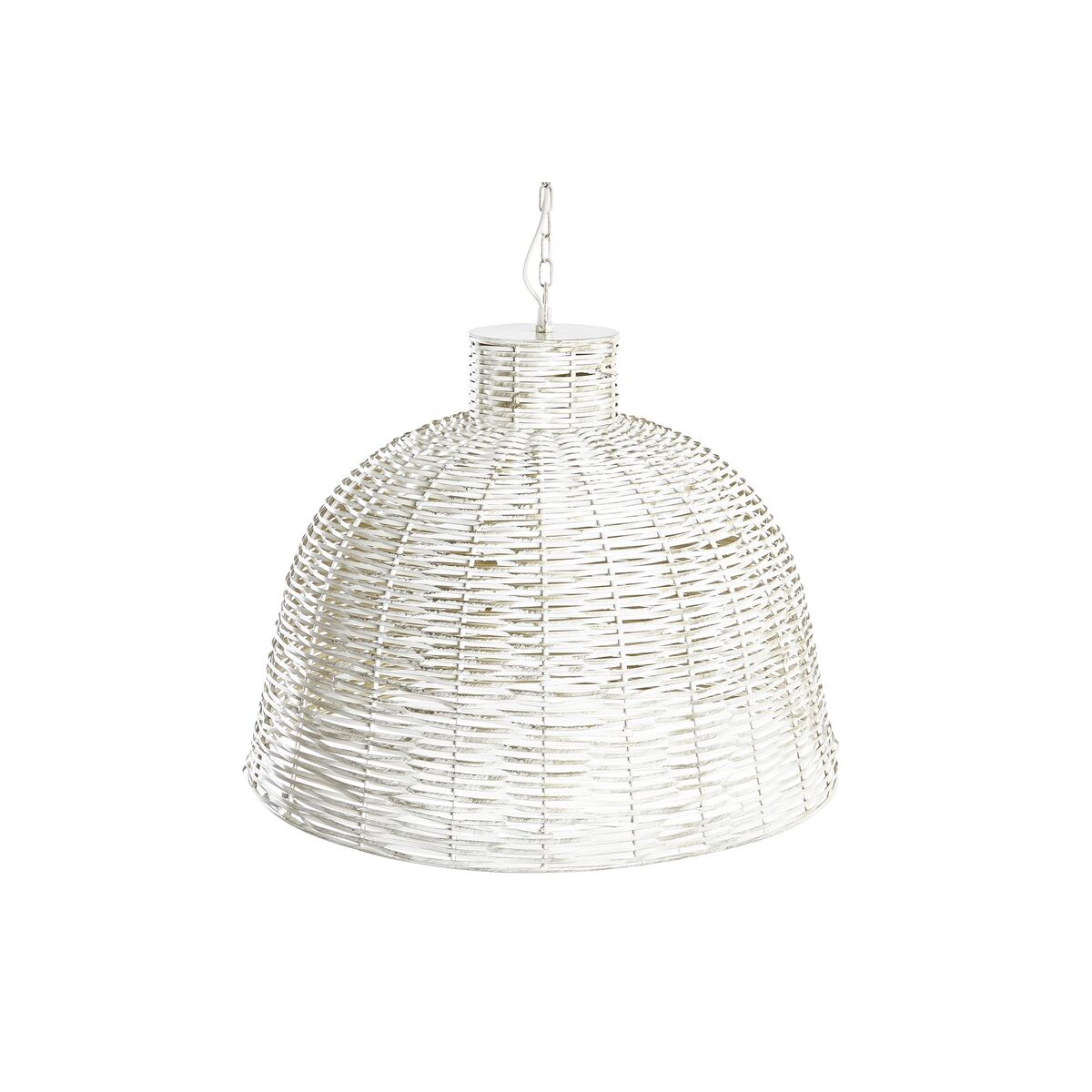 Taklampa DKD Home Decor Vit Gyllene Järn 50 W 51 x 51 x 38 cm - 9