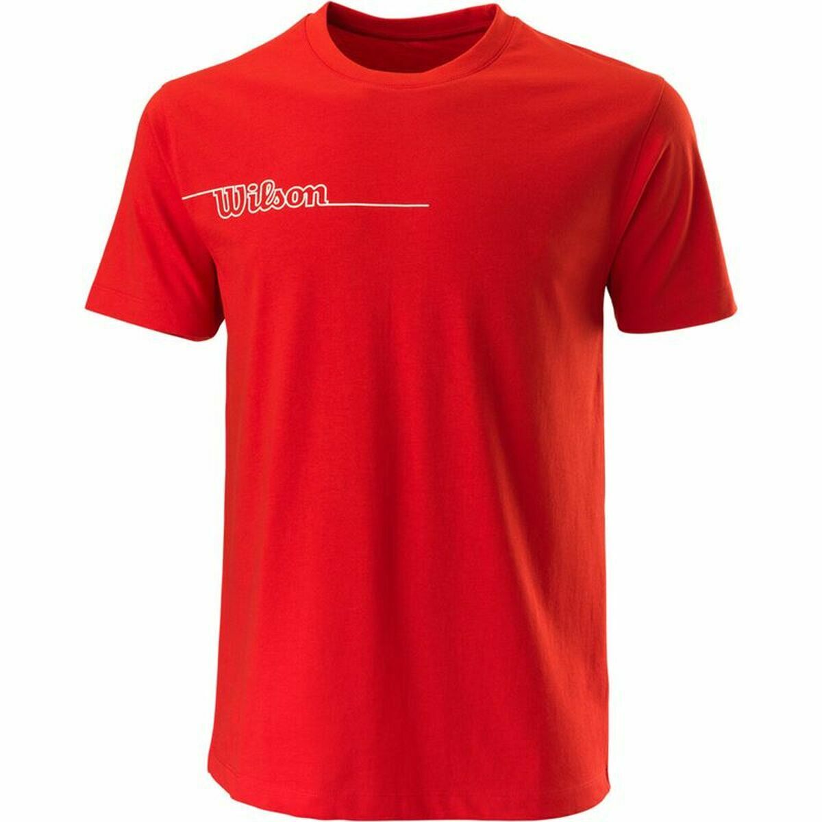 T-shirt med kortärm Herr Wilson Team II Teach Röd - 4