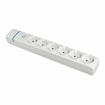 Förgreningslist 6 Tomas med Brytare Solera 8006pil 250 V 16 A