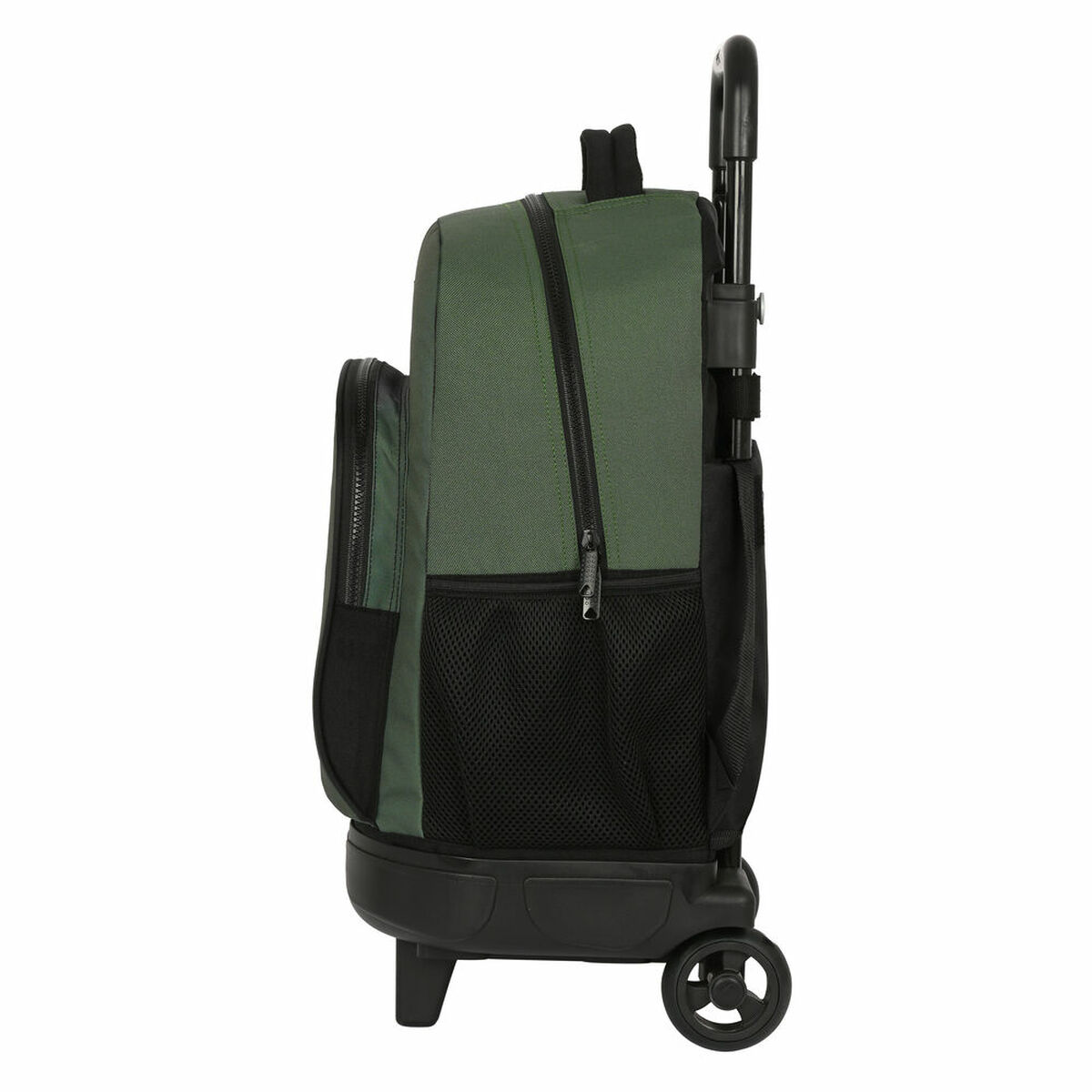 Skolväska med hjul BlackFit8 Gradient Svart Armégrön (33 x 45 x 22 cm) - 3