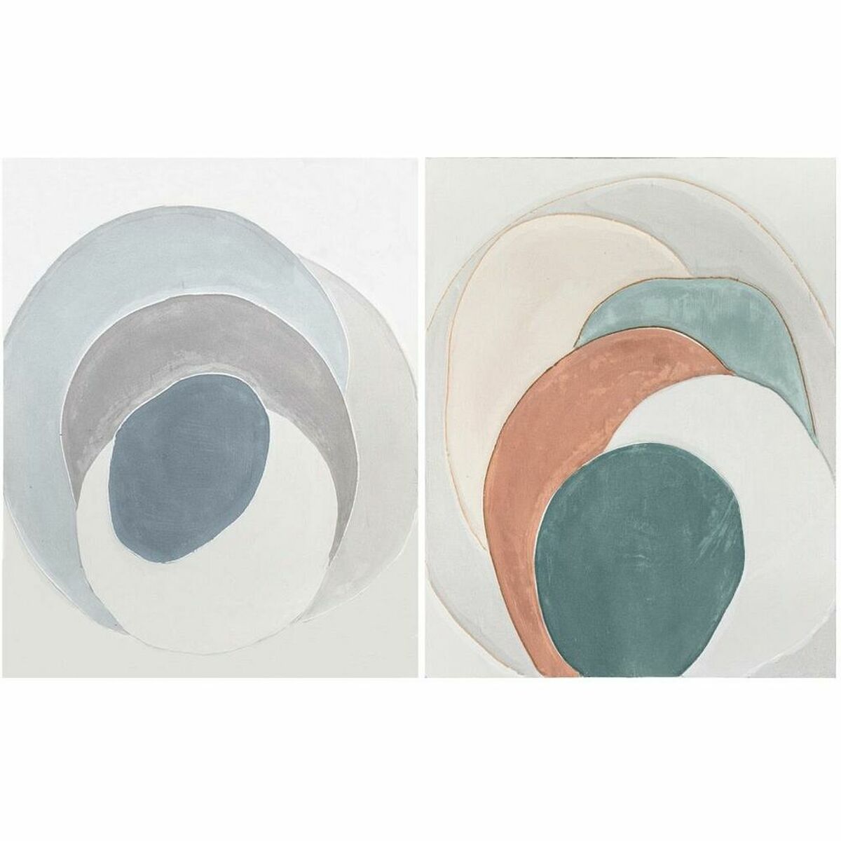 Kanvas DKD Home Decor Furu Kanvas 80 x 3,7 x 100 cm