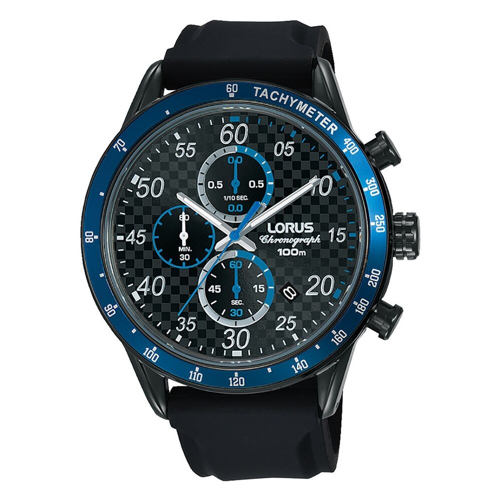 Herrklocka Lorus SPORTS Svart (Ø 45 mm)
