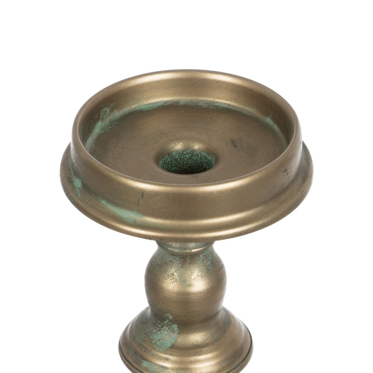 Ljusstakar Gyllene Järn 14 x 14 x 45,5 cm - 6