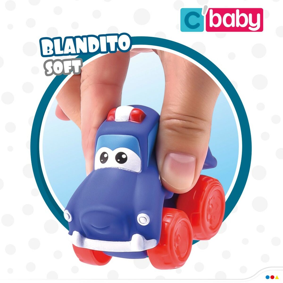 Lekmatta Colorbaby Stad Plast (2 antal) - 5