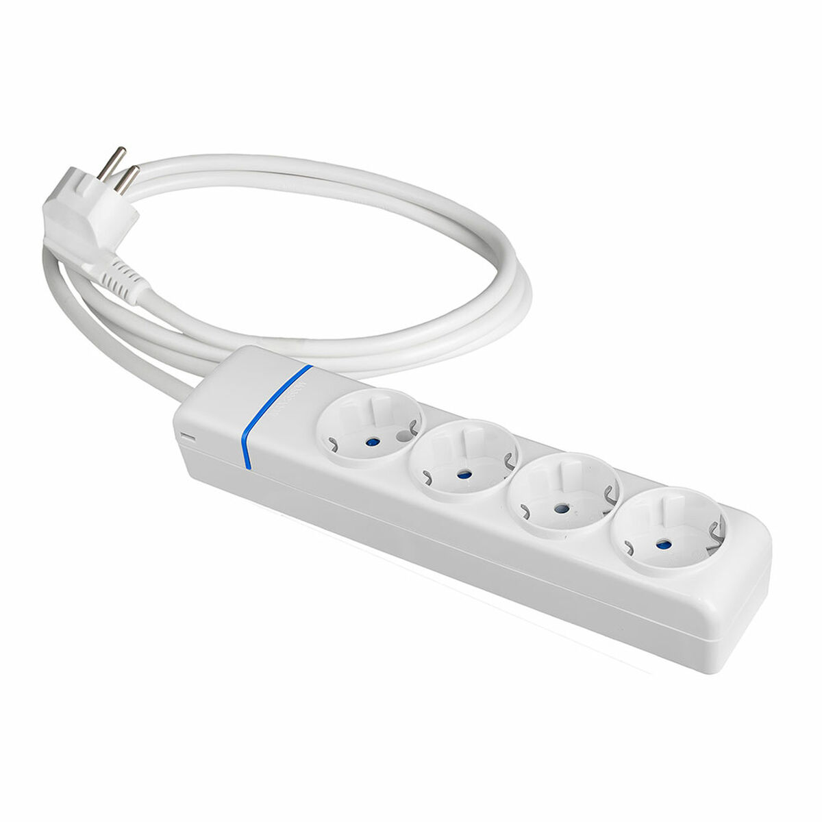 Ellist 4 Tomas-uttag utan brytare Solera 8014p 250 V 16 A (1,5 m)