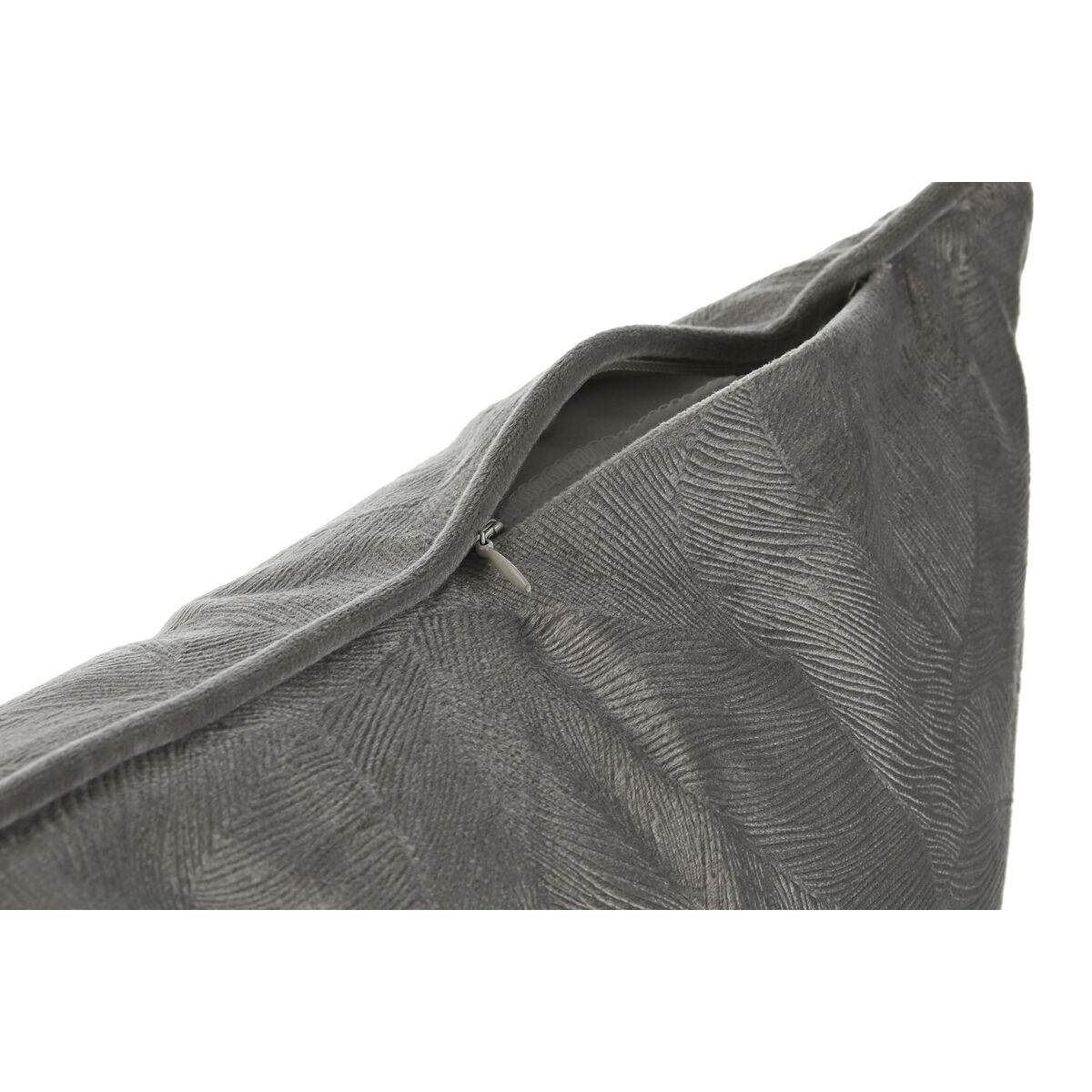 Kudde Home ESPRIT Ljusgrå 45 x 45 cm - 3