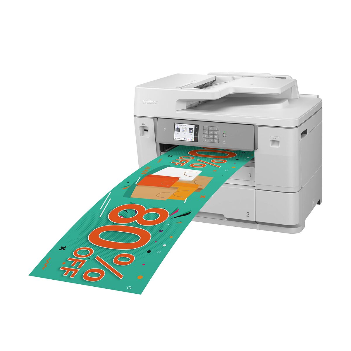 Multifunktionsskrivare Brother MFCJ6959DW - 3