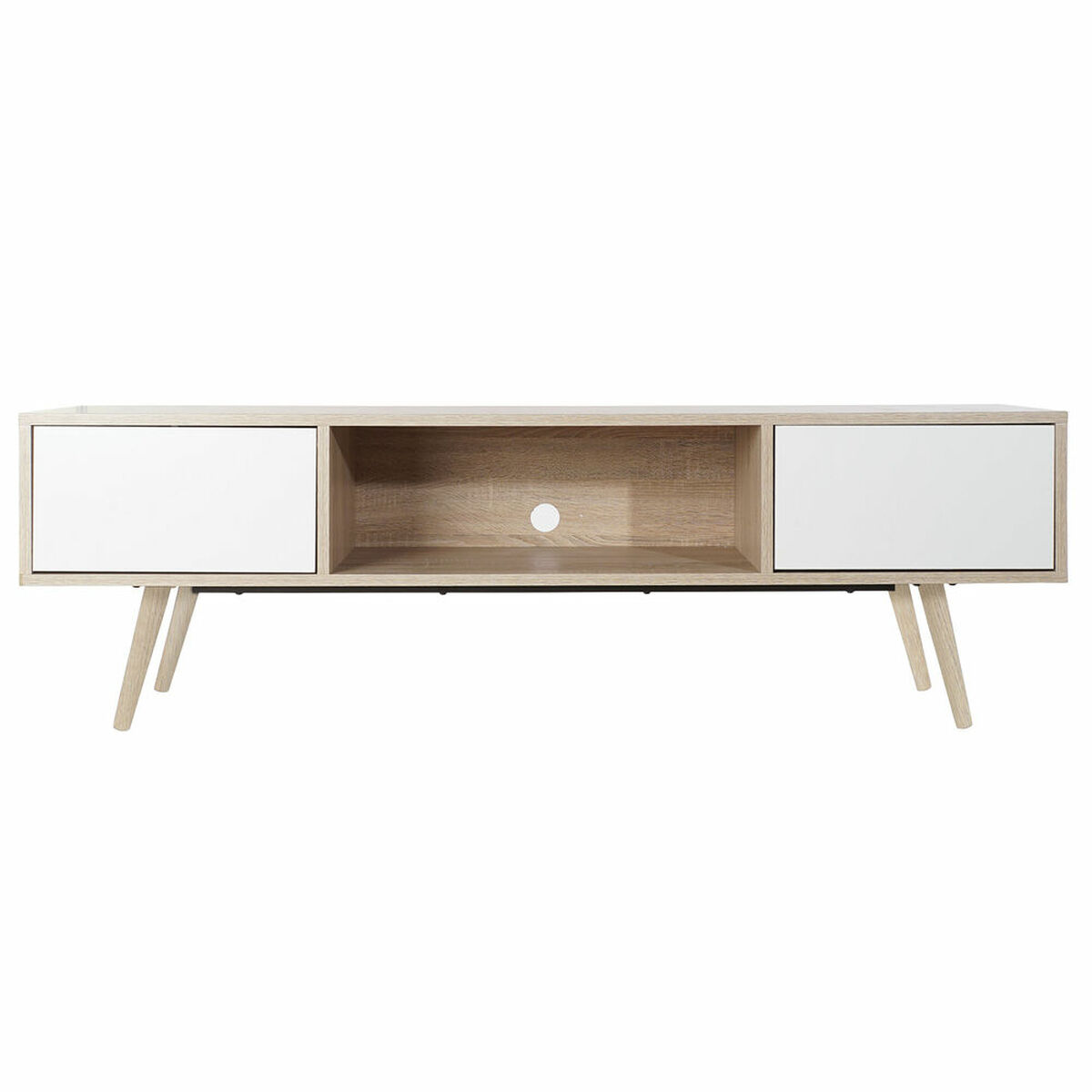 TV-möbler DKD Home Decor Vit Metall Trä MDF (160 x 40 x 50 cm) - 5