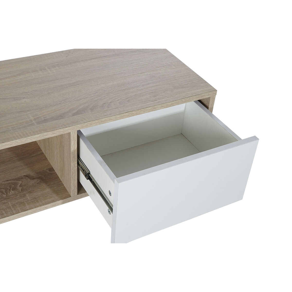 TV-möbler DKD Home Decor Vit Metall Trä MDF (160 x 40 x 50 cm) - 8