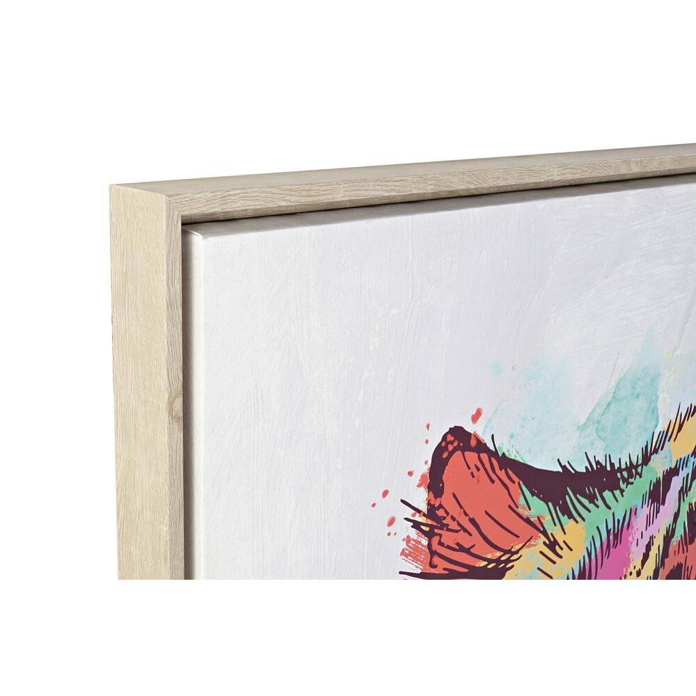 Tavla DKD Home Decor 104 x 4,5 x 143,5 cm Tiger Modern (2 antal) - 3