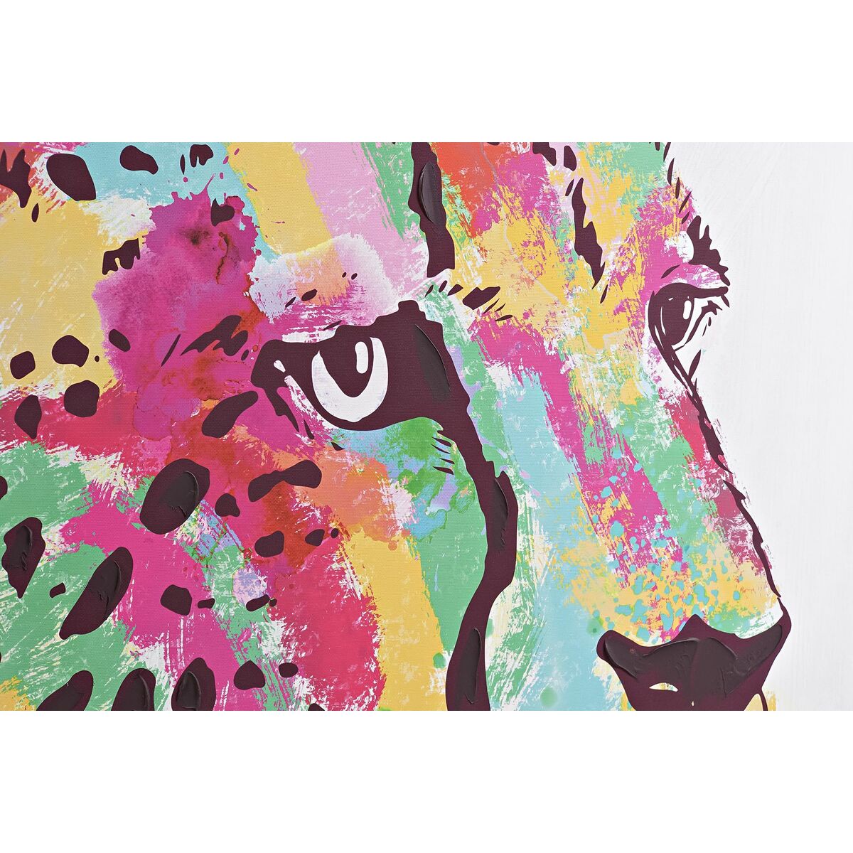 Tavla DKD Home Decor 104 x 4,5 x 143,5 cm Tiger Modern (2 antal) - 2
