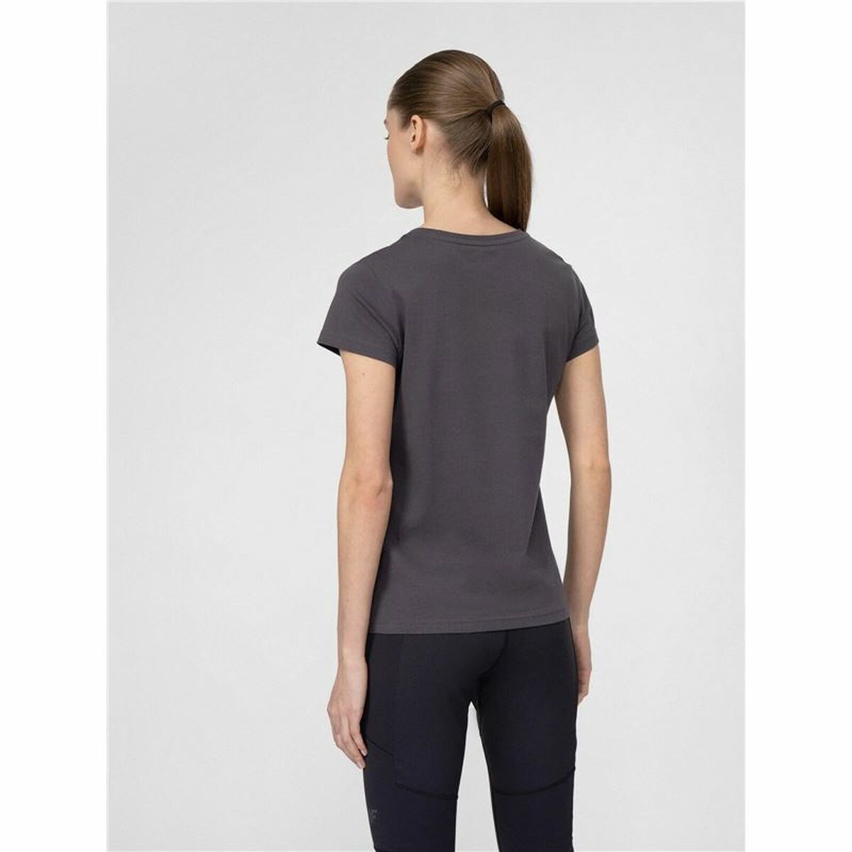 T-shirt med kortärm Dam 4F  Regular Organic - 2