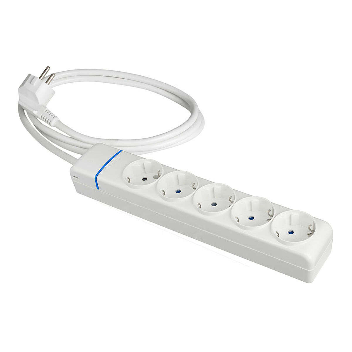 Ellist 5 Tomas-uttag utan brytare Solera 8015p 250 V 16 A (1,5 m)