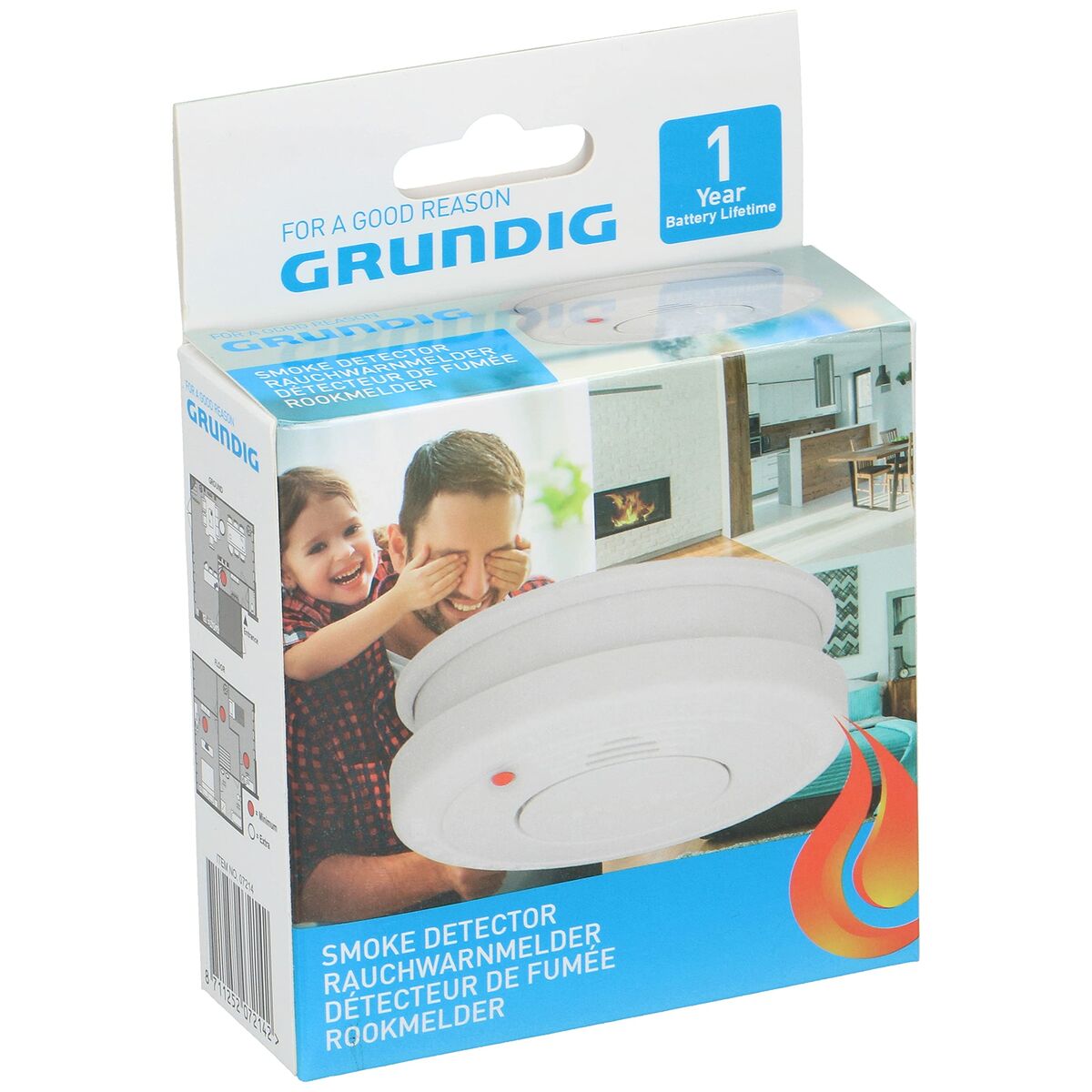 Rökdetektor Grundig Optisk sensor - 2