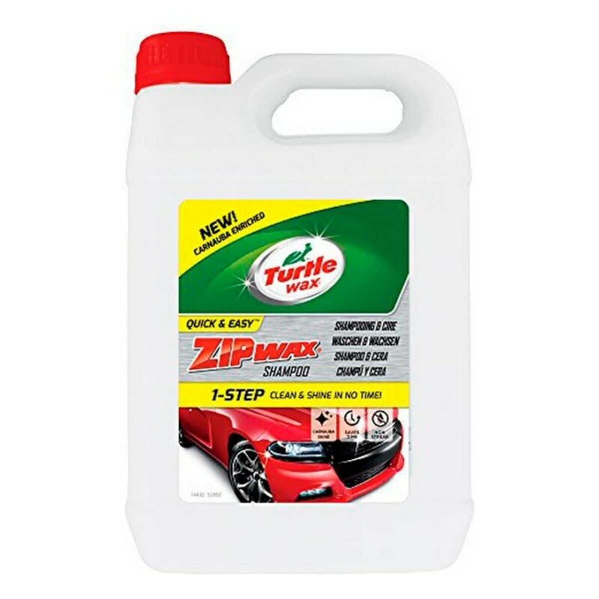 Bilschampo Turtle Wax Zip Wax Vax (2,5 l) - 3