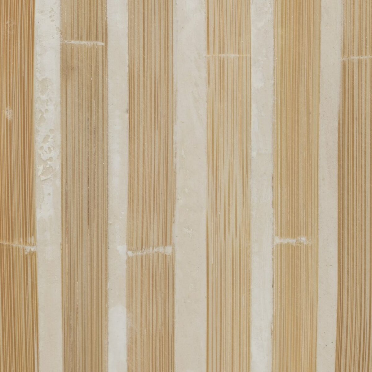 Ljusstakar Beige Bambu Trä MDF 10,5 x 10,5 x 21 cm - 3