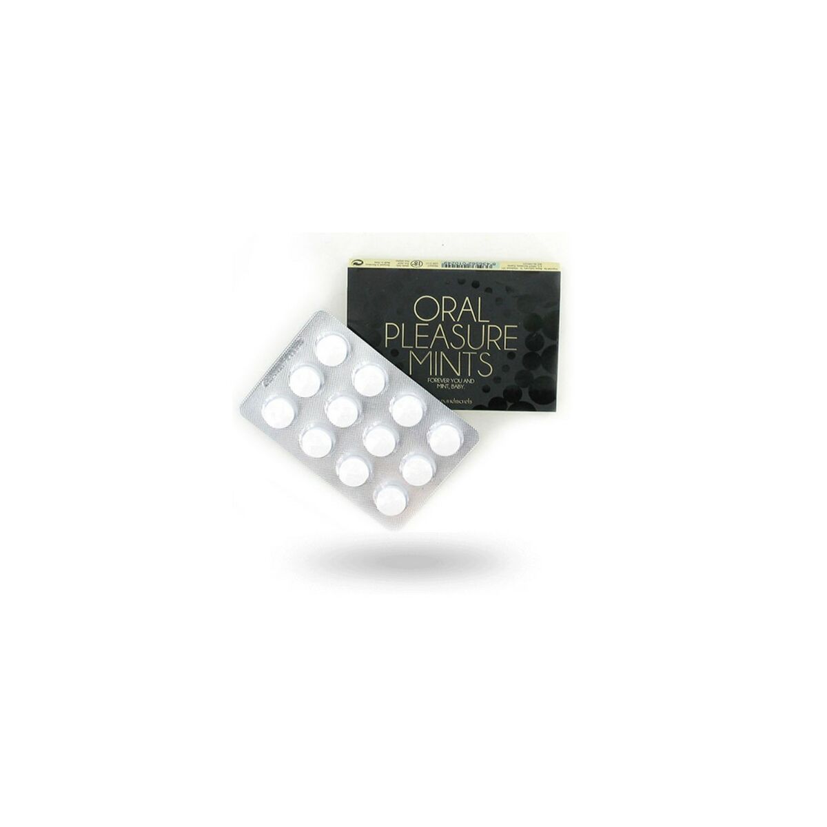 Mintkarameller Oral Pleasure med pepparmintsmak Bijoux Indiscrets - 2