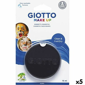 Ansiktsfärg Giotto Svart 15 ml (5 antal)